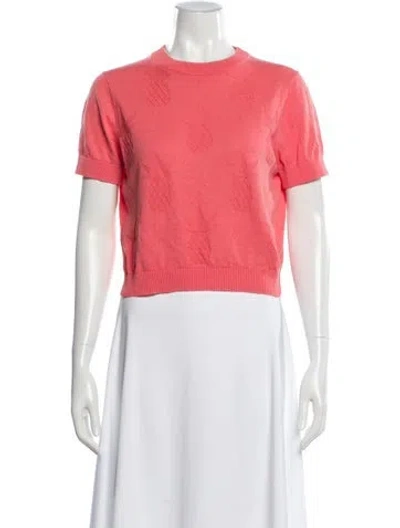 Pre-owned Kate Spade Crew Neck Sweater In Pink