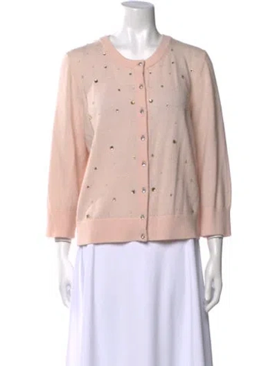Pre-owned Kate Spade Crew Neck Sweater In Pink