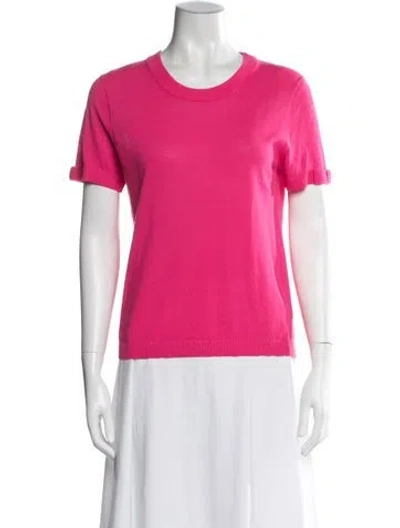 Pre-owned Kate Spade Crew Neck Sweater In Pink