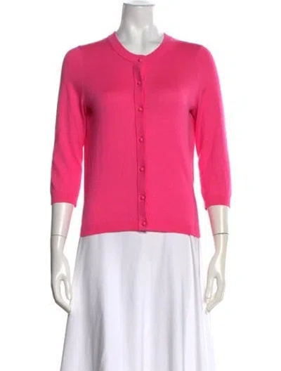 Pre-owned Kate Spade Crew Neck Sweater In Pink