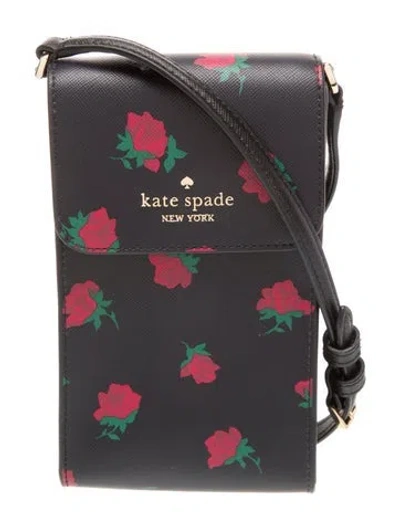 Pre-owned Kate Spade Crossbody Bag In Black