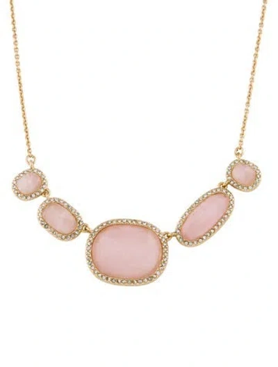 Pre-owned Kate Spade Crystal Collar Necklace, 19.5" In Multi