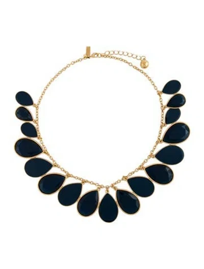 Pre-owned Kate Spade Crystal Collar Necklace, 20" In Multi