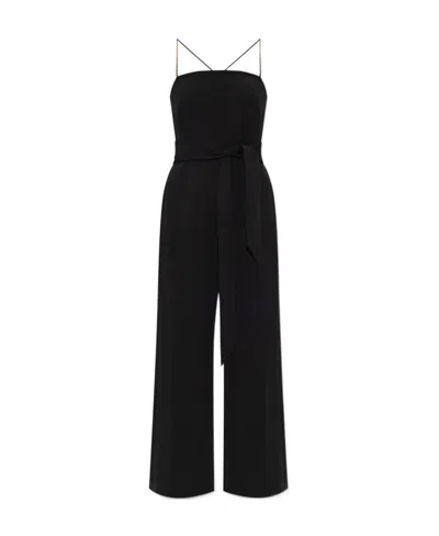KATE SPADE CRYSTAL-EMBELLISHED WIDE-LEG JUMPSUIT