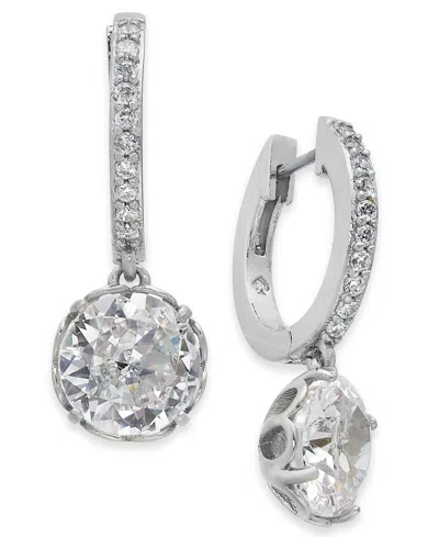 Kate Spade Crystal Huggie Hoop Earrings