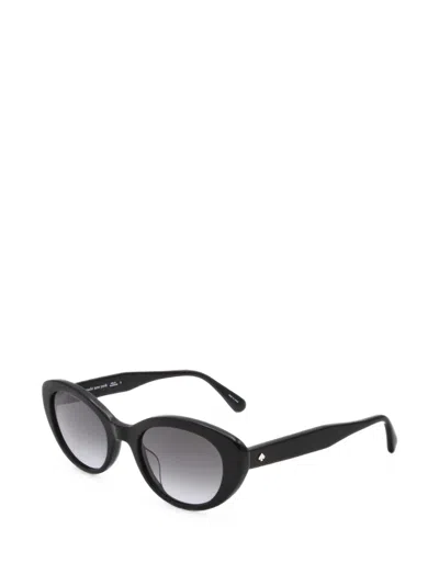 Kate Spade Crystal Round-frame Sunglasses In Multi