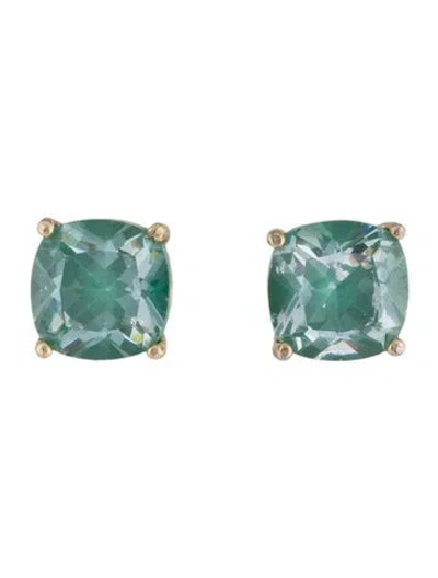 Pre-owned Kate Spade Crystal Stud Earrings In Multi
