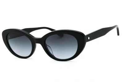 Kate Spade Crystals Sunglasses In Black