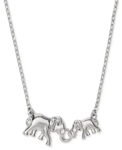 KATE SPADE CUBIC ZIRCONIA DEAR MOM PENDANT NECKLACE