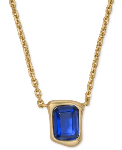 KATE SPADE CUBIC ZIRCONIA MOLTEN PENDANT NECKLACE
