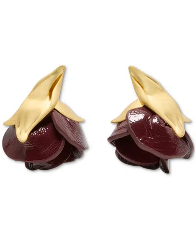 KATE SPADE CUBIC ZIRCONIA ROSE BUDS EARRINGS