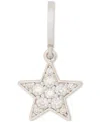 Kate Spade Cubic Zirconia Silver-tone One In A Million Star Charm In White