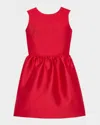 Kate Spade Cutout Bow-back Mikado Mini Dress In Flag Red