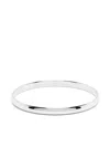 Kate Spade D-shape Bangle In Silver