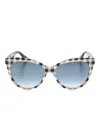 Kate Spade Daesha Cat-eye Frame Sunglasses In Black
