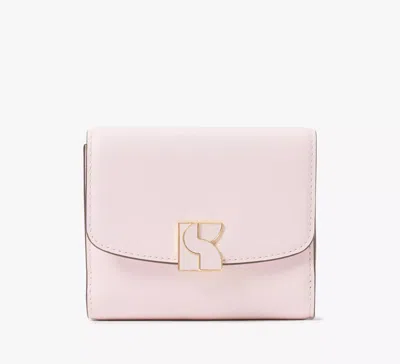 Kate Spade Dakota Bifold Flap Wallet In Shimmer Pink