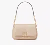 Kate Spade Dakota Puffy Leather Crossbody In Feather