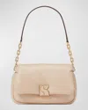 Kate Spade Dakota Puffy Smooth Leather Crossbody Bag In Feather