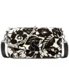 Kate Spade Women's Dakota Tropical Foliage Patent Leather Crossbody Bag In Black Mult