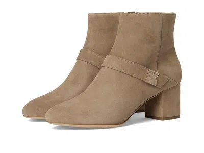 Kate Spade Dakota Zip Up Mid Heeled Bootie High In Brown