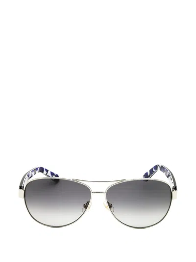 Kate Spade Dalia Gradient-lens Sunglasses In Metallic