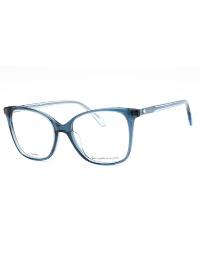 Kate Spade Darcie Eyeglasses In 0pjp 00 - Blue/clear Demo Lens