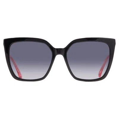 Kate Spade Dark Grey Gradient Butterfly Ladies Sunglasses Marlowe/g/s 03h2/9o 55 In ["blue","pink","grey","black"]