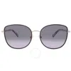 Kate Spade Dark Grey Gradient Butterfly Ladies Sunglasses Maryam/g/s 0j5g/9o