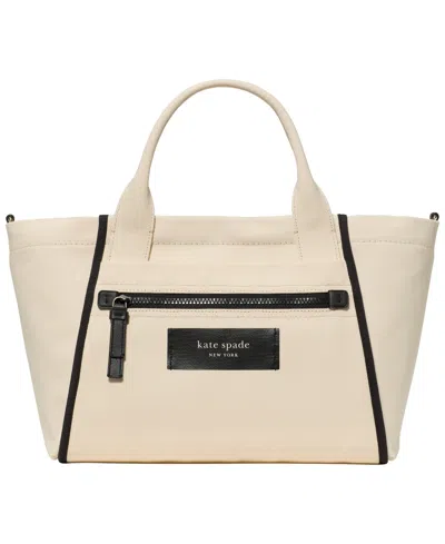 Kate Spade Dash Extra Large Canvas Tote Bag In Brown
