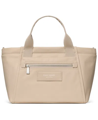 Kate Spade Dash Nylon Large Tote Handbag In Neutral