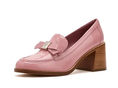 Kate Spade Deco Bow Patent Leather Heeled Loafers