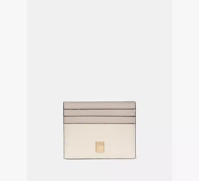 Kate Spade Deco Card Holder In Beige