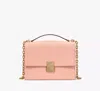 Kate Spade Deco Chain Shoulder Bag In Apricot Cream