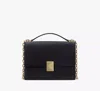 Kate Spade Deco Chain Shoulder Bag In Black