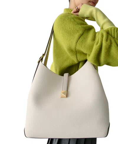 Kate Spade Deco Colorblocked Pebbled Leather Shoulder Bag