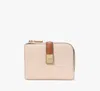 Kate Spade Deco Colorblocked Small Compact Wallet In Milk White