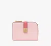 Kate Spade Deco Colorblocked Small Compact Wallet In Red