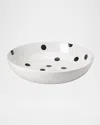 Kate Spade Deco Dot Large Low Salad Bowl