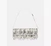 Kate Spade Deco Embellished Soft Mini Shoulder In Silver