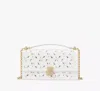 Kate Spade Deco Eyelet Mini Crossbody In True White