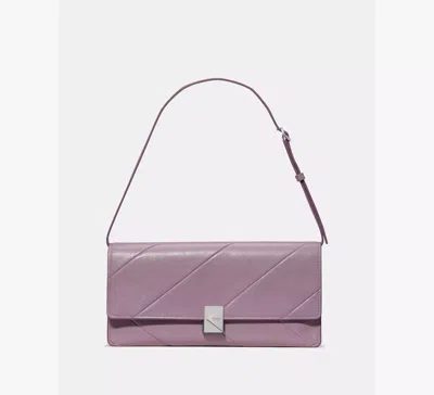 Kate Spade Deco Glazed Leather Soft Shoulder Bag