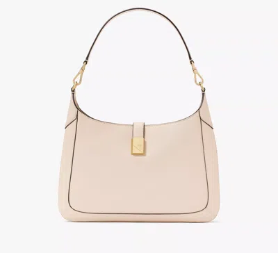 Kate Spade Deco Hobo Bag In Milk White