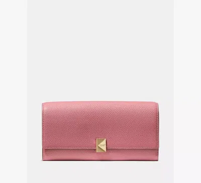 Kate Spade Deco Large Flap Wallet In Pink
