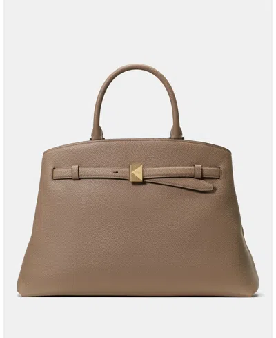 Kate Spade Deco Large Pebbled Leather Satchel In Multi