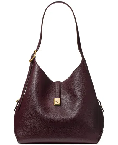 Kate Spade Deco Large Pebbled Leather Shoulder Bag