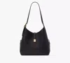 Kate Spade Deco Large Shoulder Bag In Black