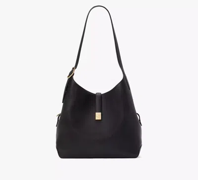 Kate Spade Deco Large Shoulder Bag In Black