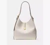 Kate Spade New York Deco Color Blocked Pebbled Leather Medium Shoulder Bag In Brown
