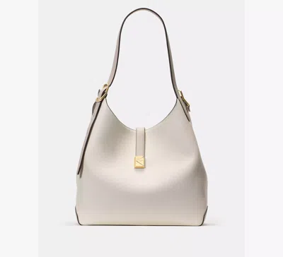 Kate Spade Deco Large Shoulder Bag In Brown