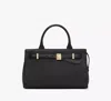 Kate Spade Deco Medium Satchel In Black